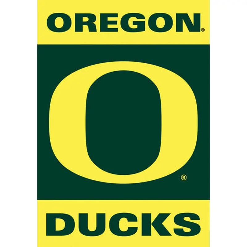 Oregon Ducks Premium NCAA Team Logo 28x40 Banner - BSI Products Inc.