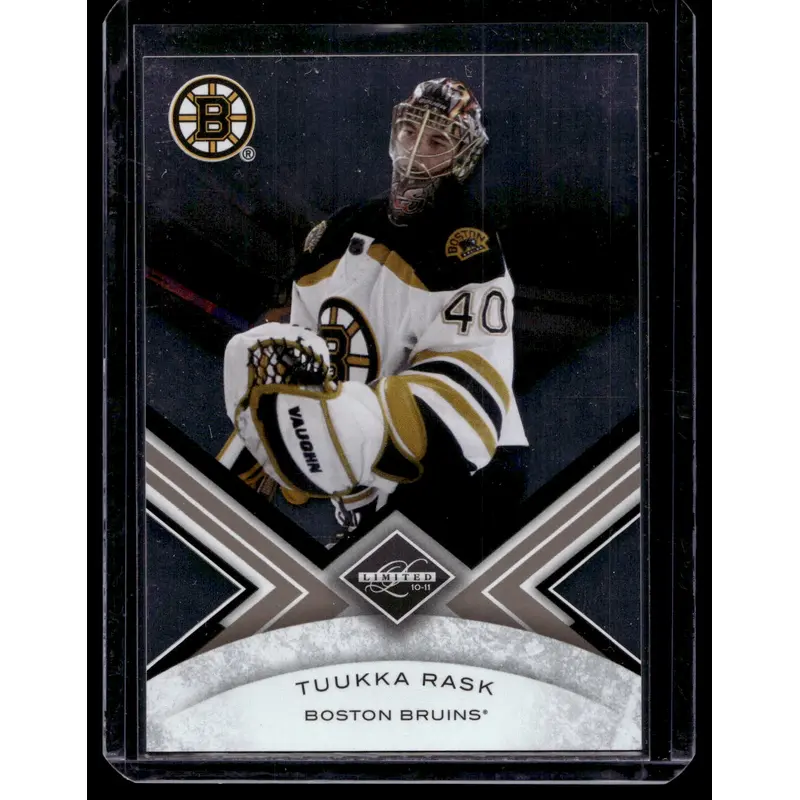 2010-11 Panini Limited - Tuukka Rask #31 /299