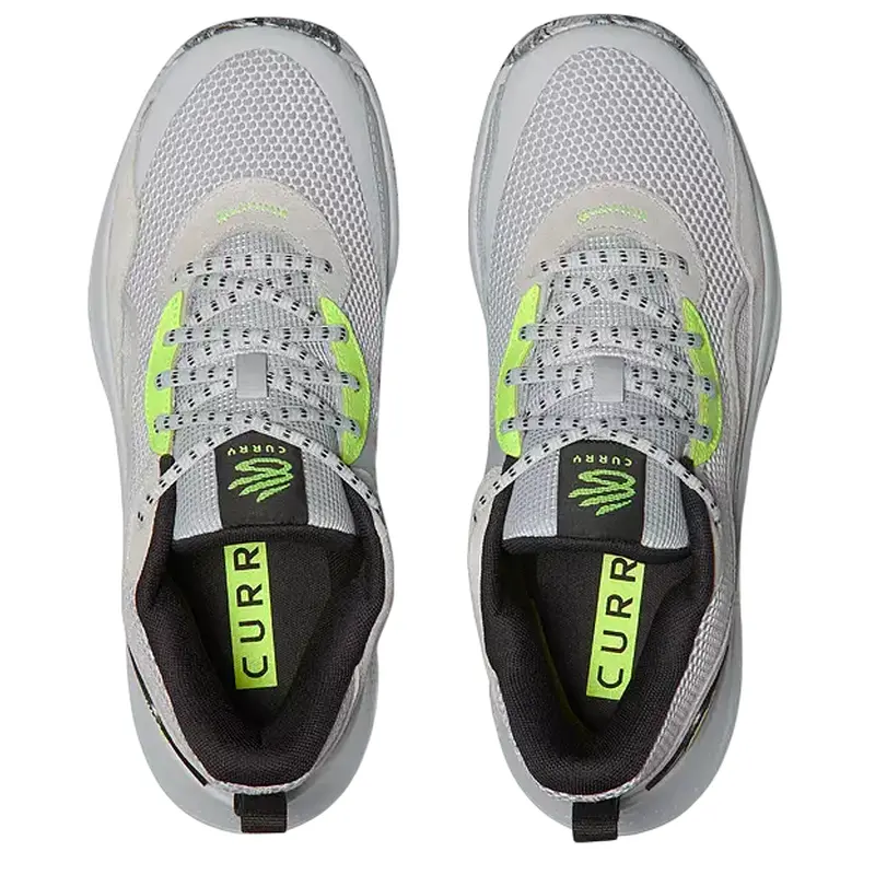 UNDER ARMOUR SNEAKERS MEN GRY/BLK CURRY 3Z 24 SDE 3028191-100