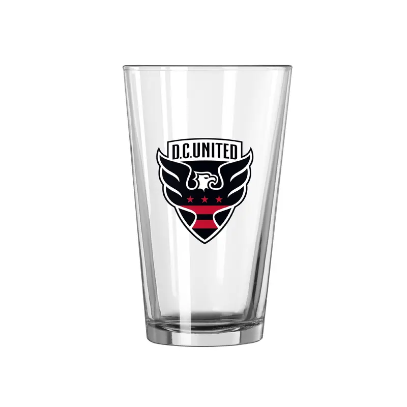 DC United 16oz Stripe Pint Glass