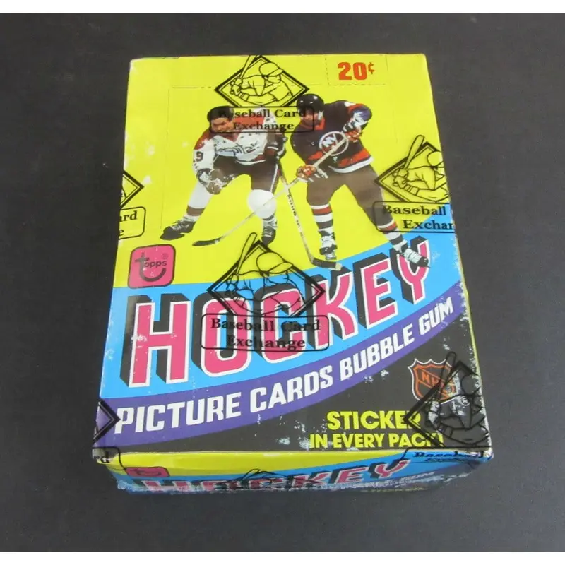 1978/79 Topps Hockey Unopened Wax Box