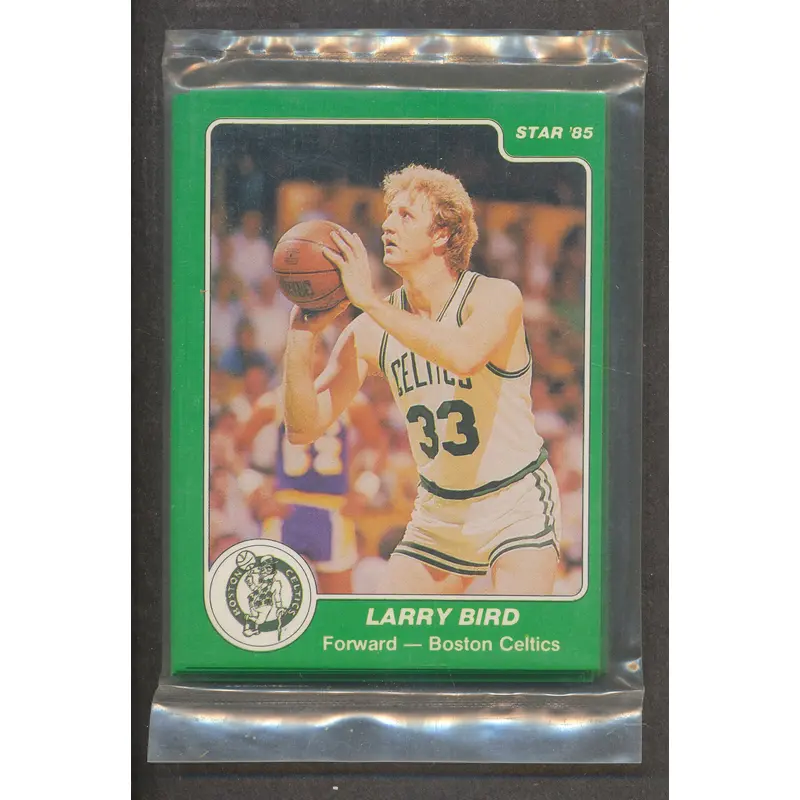 1984/85 Star Basketball Boston Celtics Complete Set (Sealed)