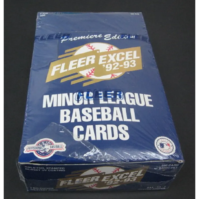 1992/93 Fleer Excel Baseball Minor League Box