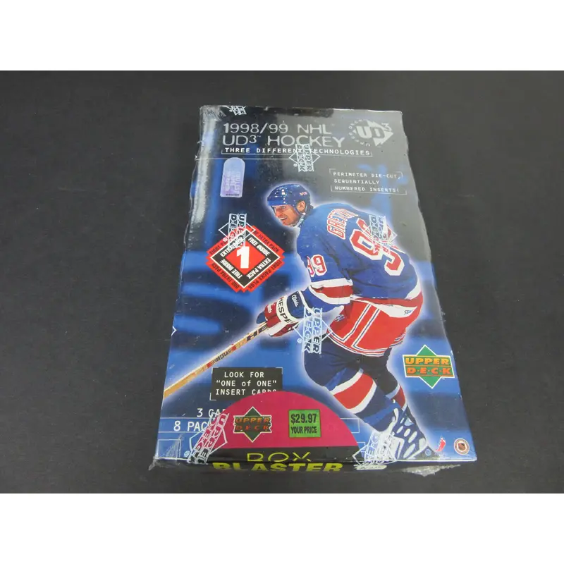 1998/99 Upper Deck UD3 Hockey Blaster Box (9/3)