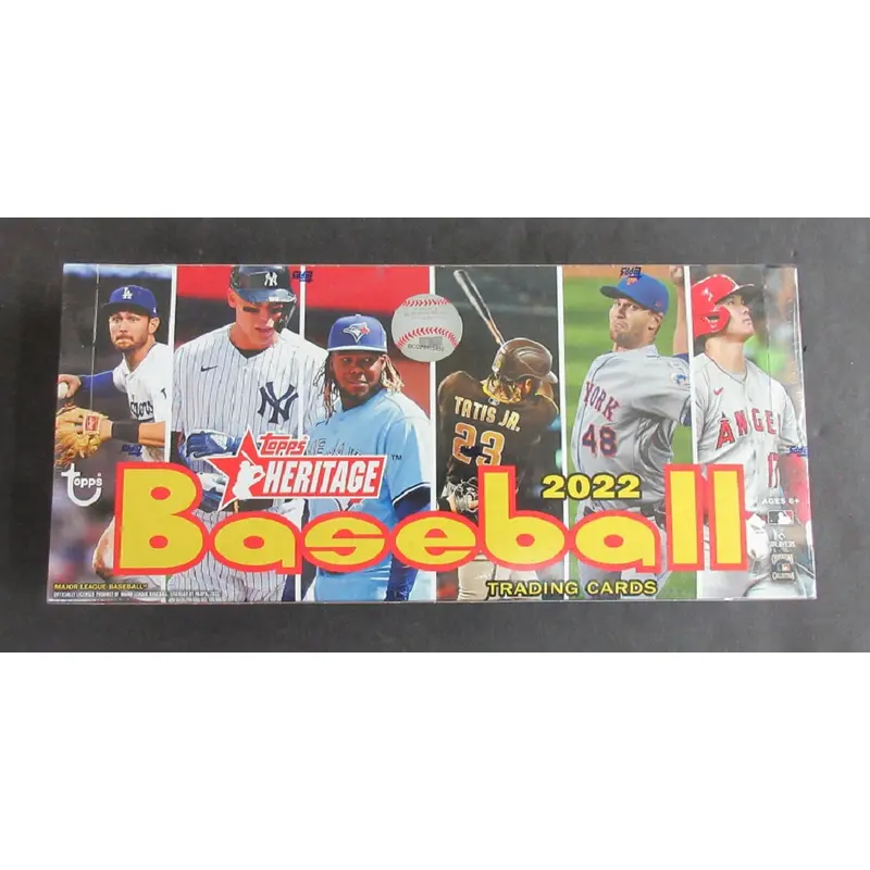 2022 Topps Heritage Baseball Box (Hobby) (24/9)