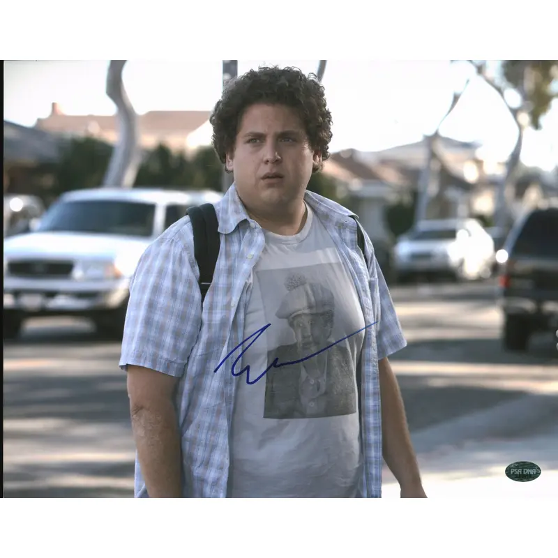 Jonah Hill Superbad Authentic Signed 11x14 Photo Autographed PSA/DNA #J62810