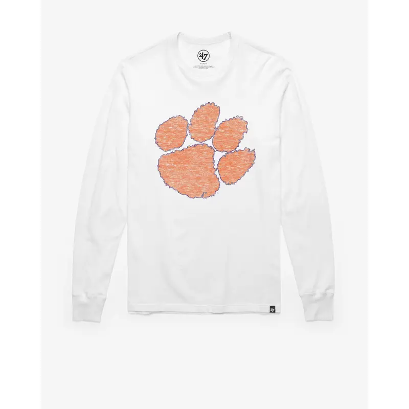 CLEMSON TIGERS PREMIER '47 FRANKLIN LONG SLEEVE TEE