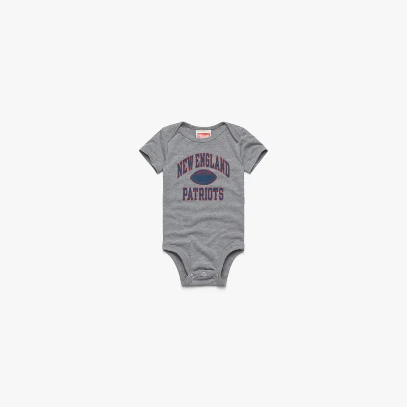 New England Patriots Gridiron Baby One Piece