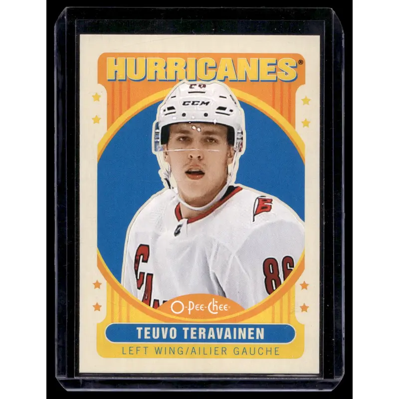 2021-22 O-Pee-Chee - Retro Blank Backs - Teuvo Teravainen #395