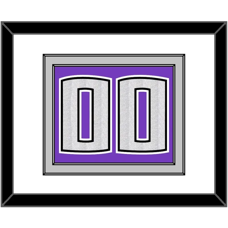 Sacramento Number - Road Purple (2014-2016) - Double Mat 1