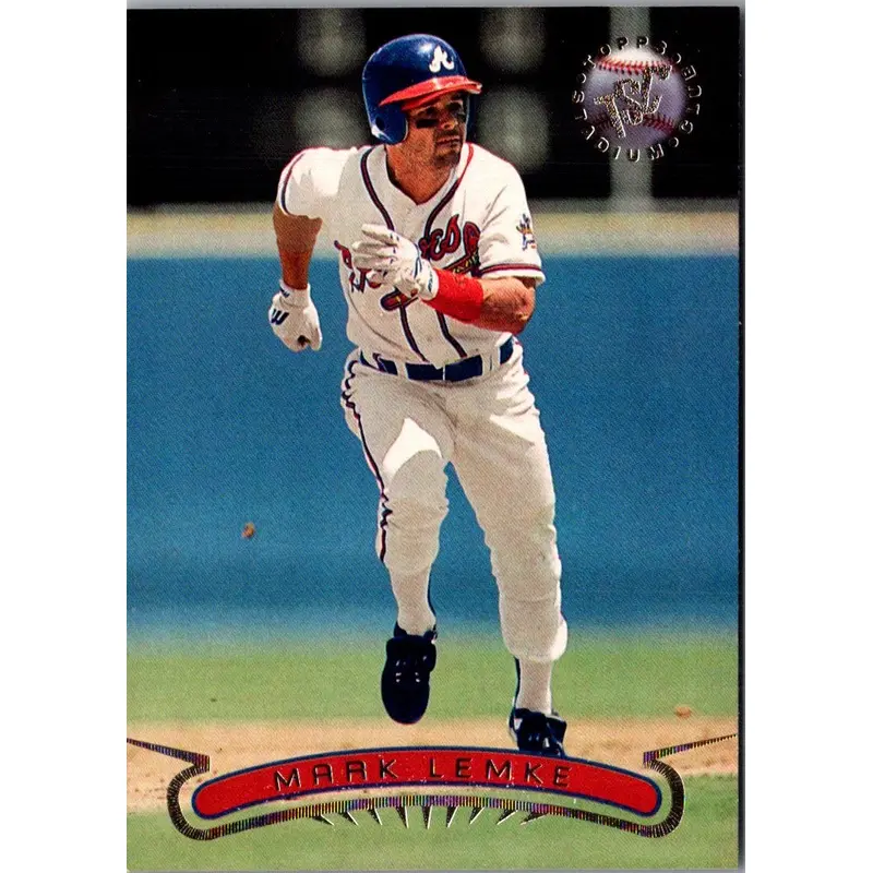 1996 Stadium Club Members Only Factory Set Mark Lemke #382