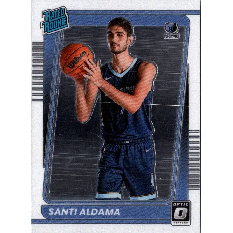 2021 Donruss Optic Blue Santi Aldama #176
