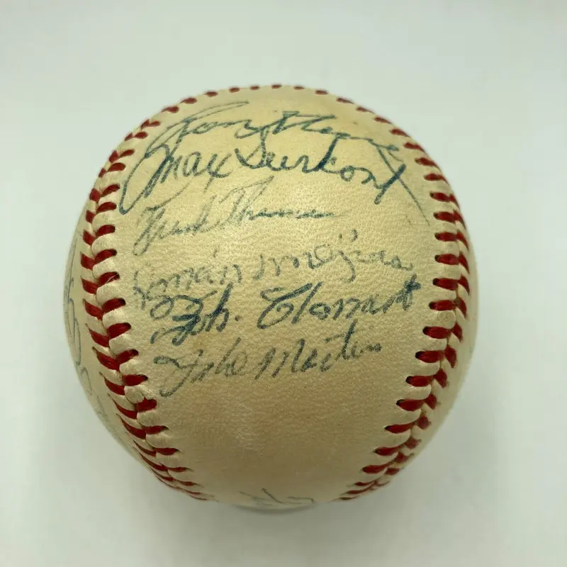 Roberto Clemente Rookie 1955 Pittsburgh Pirates Signed Baseball PSA DNA