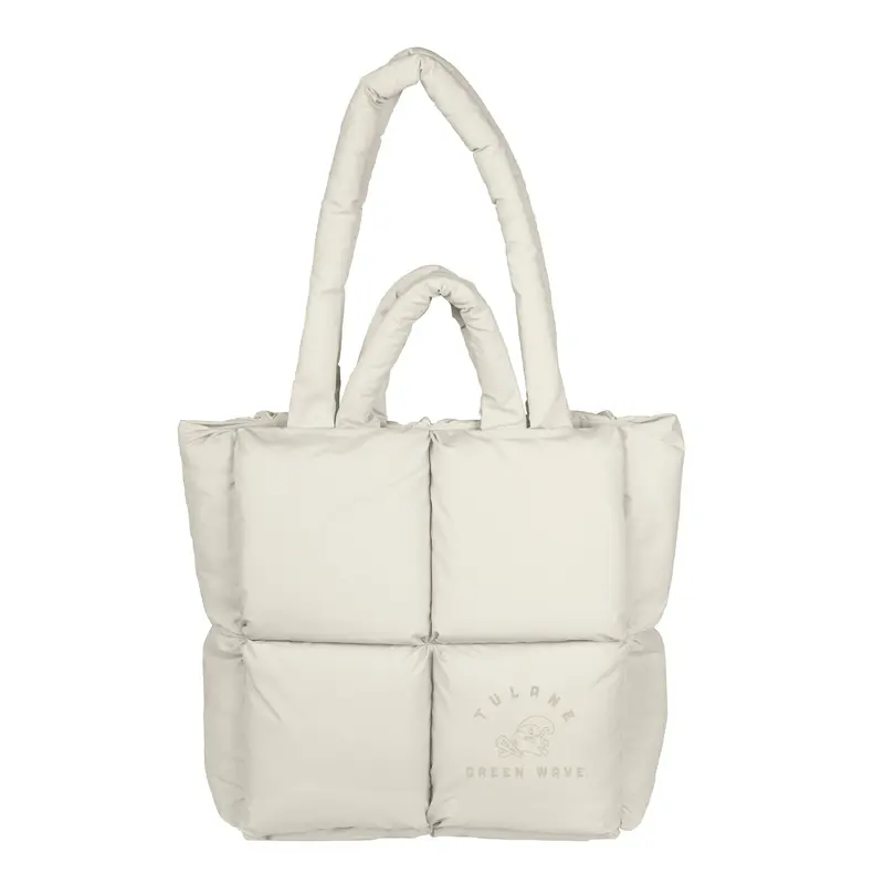 Tulane Sand Puff Tote