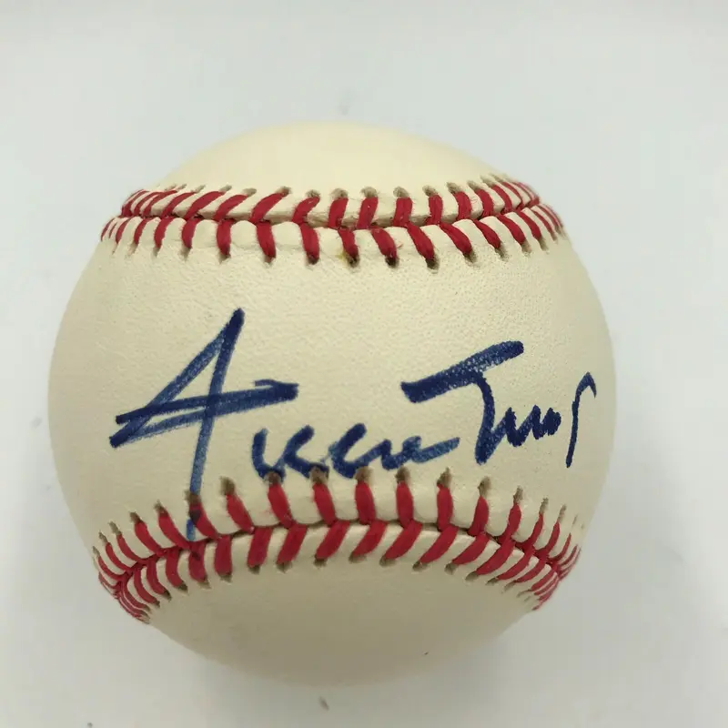 Willie Mays Signed Autographed Official National League Baseball JSA COA