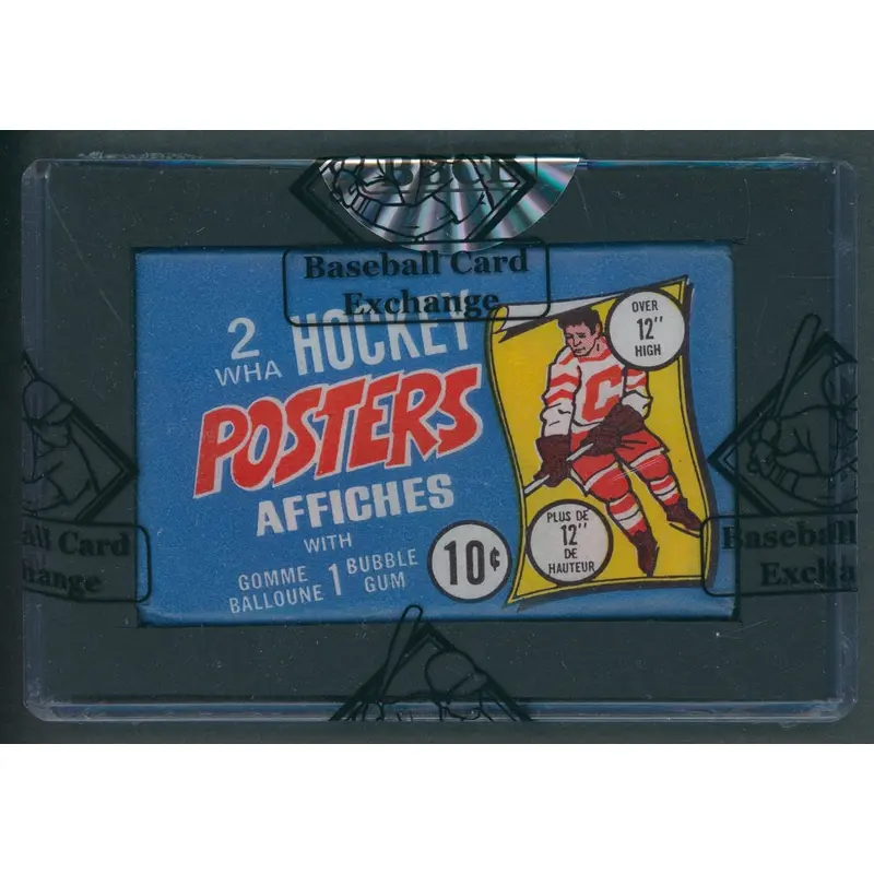 1973/74 OPC O-Pee-Chee WHA Hockey Posters Unopened Wax Pack (BBCE)