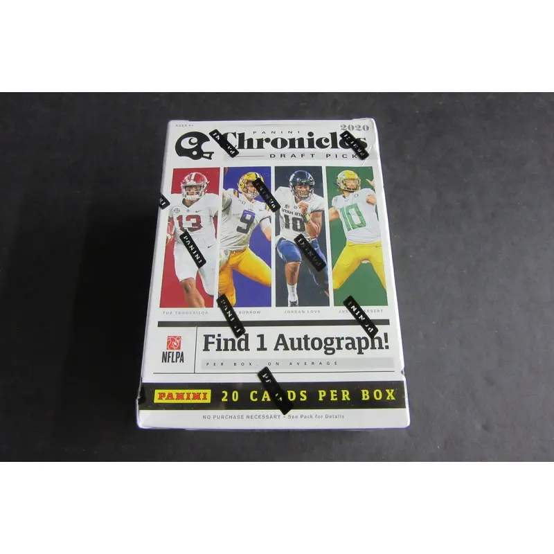 2020 Panini Chronicles Draft Picks Football Blaster Box (5/4)