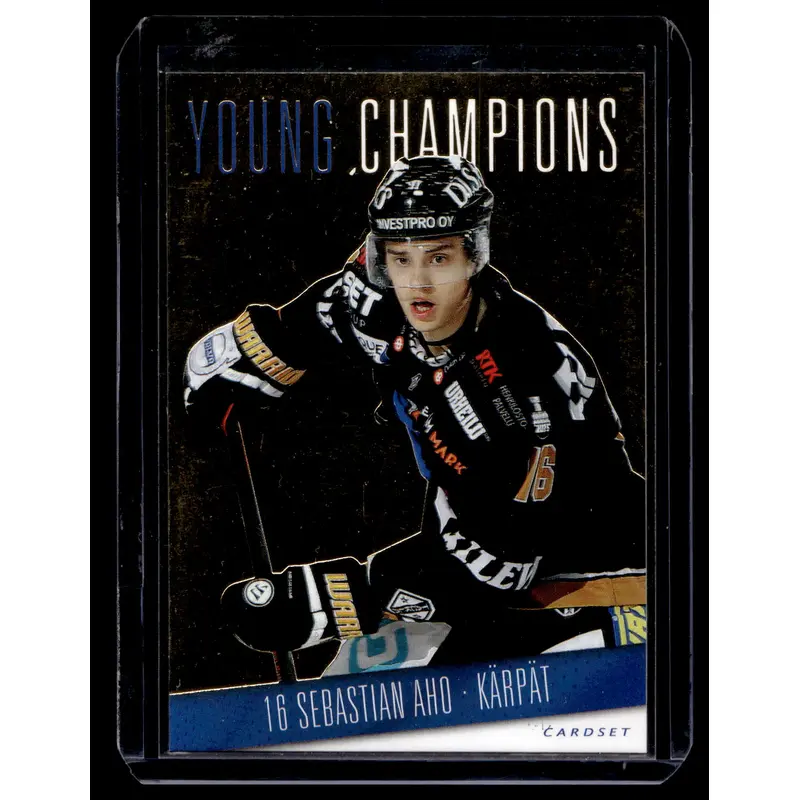 2016-17 Cardset - Young Champions - Sebastian Aho #YC13 /999