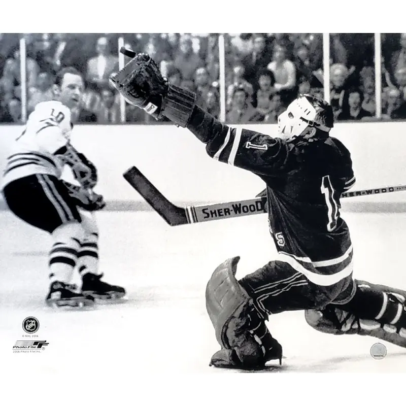 Ed Giacomin "Glove Save" (c.1971) New York Rangers Premium Poster Print - Photofile Inc.