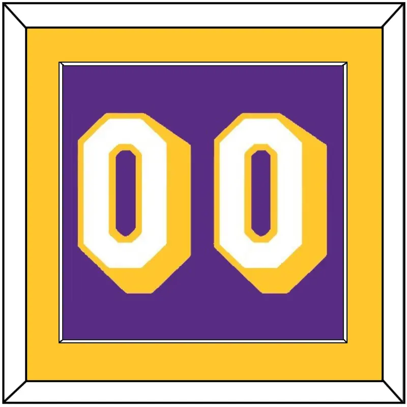 Los Angeles Number - Road Purple (1997-1999) - Single Mat 2