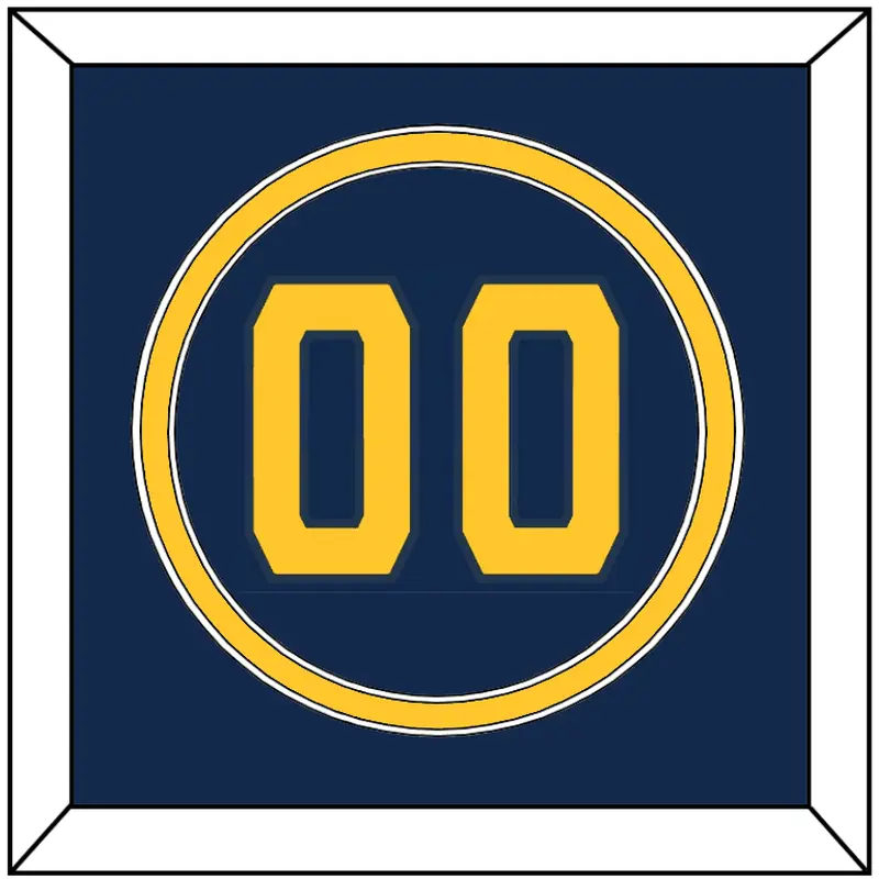 Milwaukee Number - Alternate Road Navy - Double Mat 2