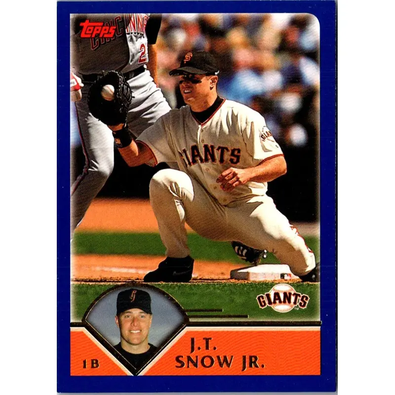 2003 Topps J.T. Snow #158