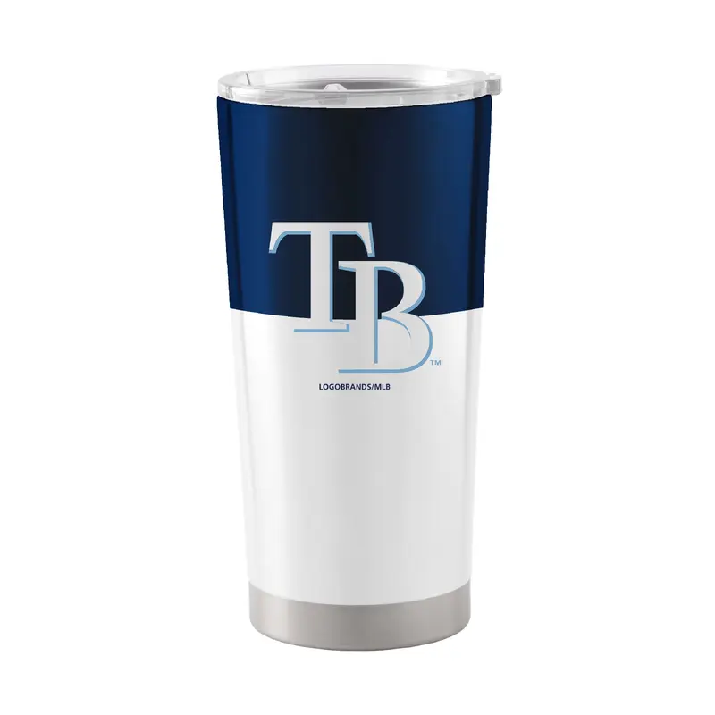 Tampa Bay Rays 20oz Colorblock Stainless Steel Tumbler