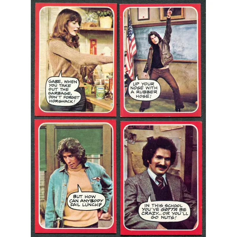 1976 Topps Welcome Back Kotter Complete Set (53) EX/MT NM