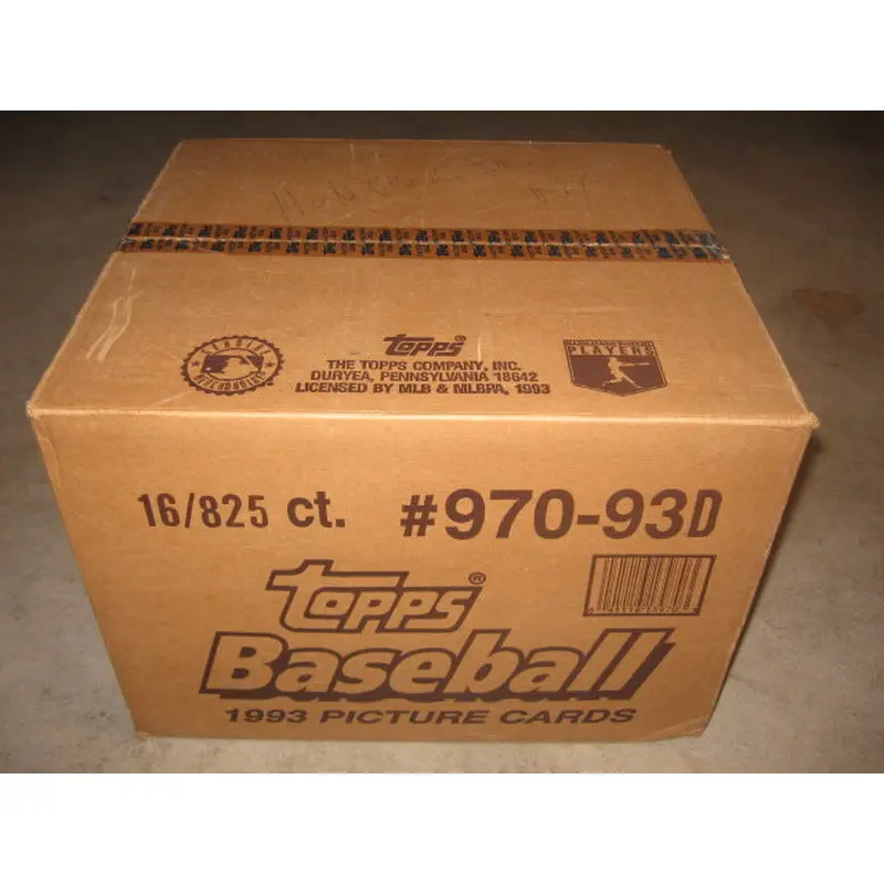 1993 Topps Baseball Factory Set Case (16 Sets)