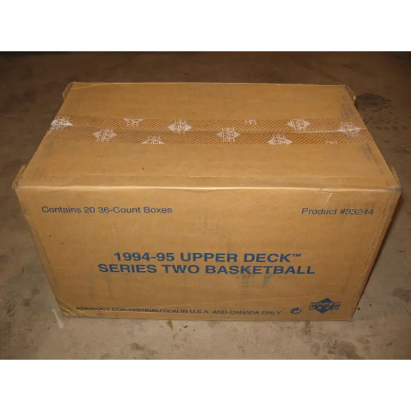 1994/95 Upper Deck Basketball Series 2 Case (Hobby) (20 Box)