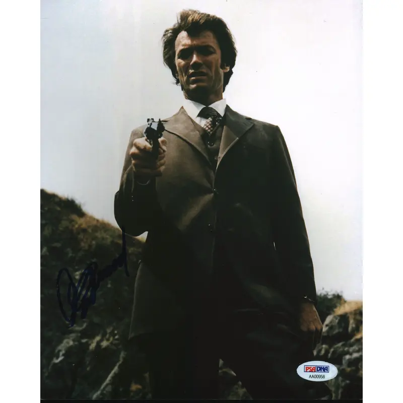 Clint Eastwood Dirty Harry Authentic Signed 8x10 Photo PSA/DNA #AA00958