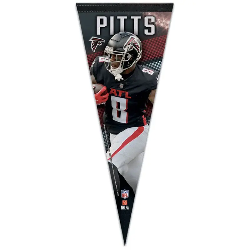 Kyle Pitts NFL Action Series Atlanta Falcons Premium Felt Pennant - Wincraft Inc.
