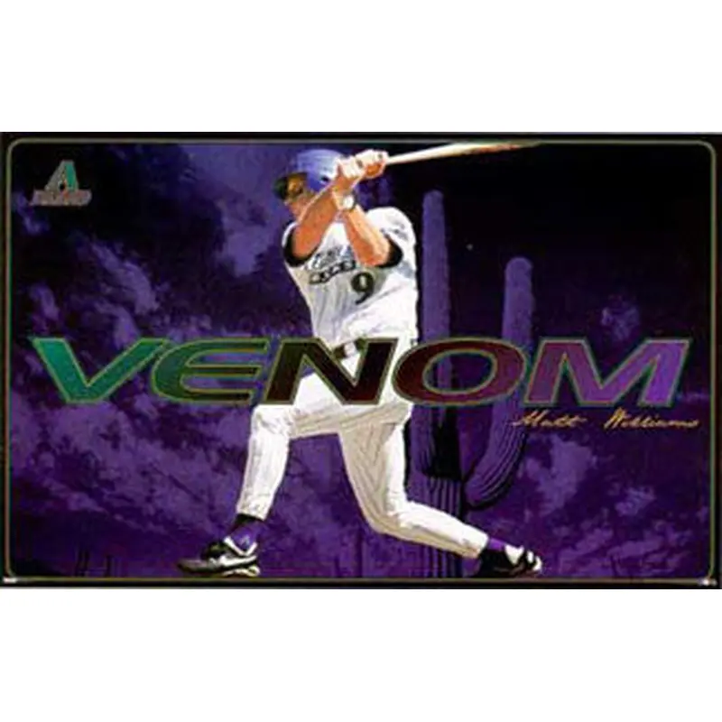 Matt Williams "Venom" Arizona Diamondbacks MLB Baseball Poster - Costacos 1998