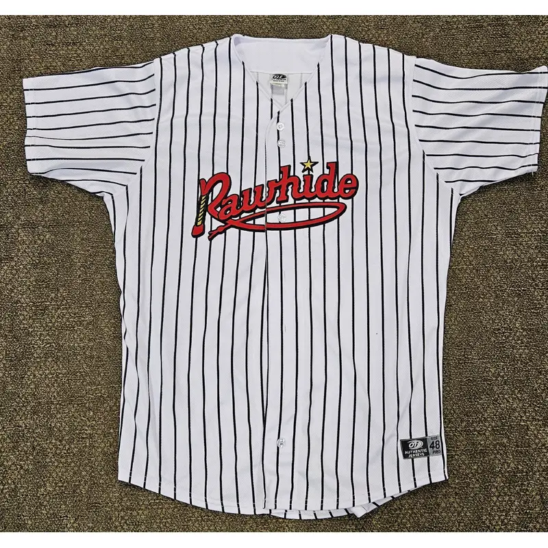 Replica Rawhide Home Pinstripe Jersey