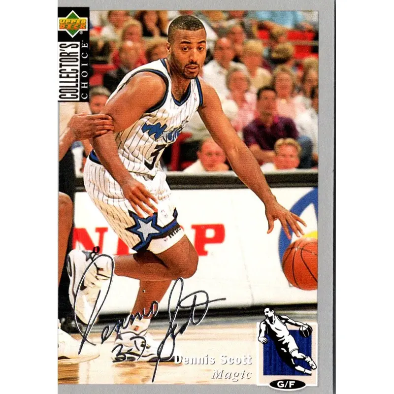 1994 Collector's Choice Silver Signatures Dennis Scott #81