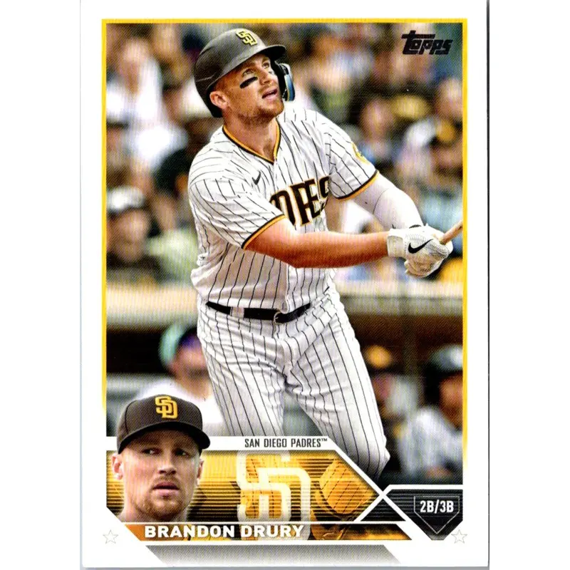 2023 Topps 1st Edition Gold Foil Brandon Drury #14