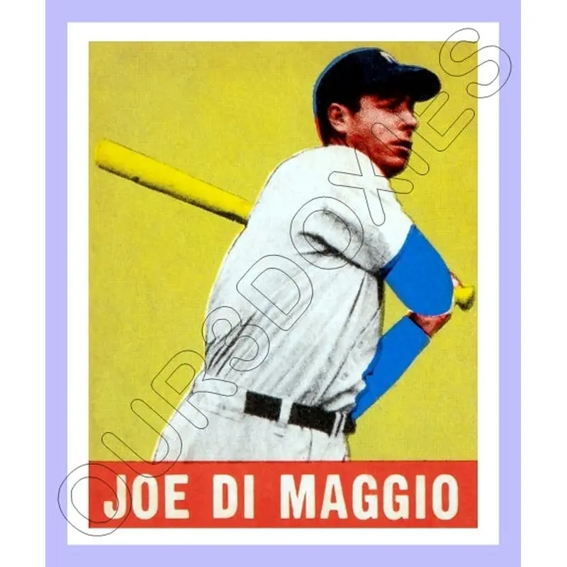 Joe Dimaggio 1948 Leaf Reproduction Card - 3860