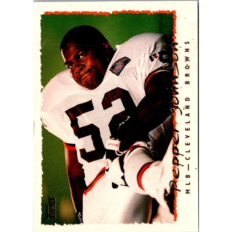 1995 Topps Pepper Johnson #368