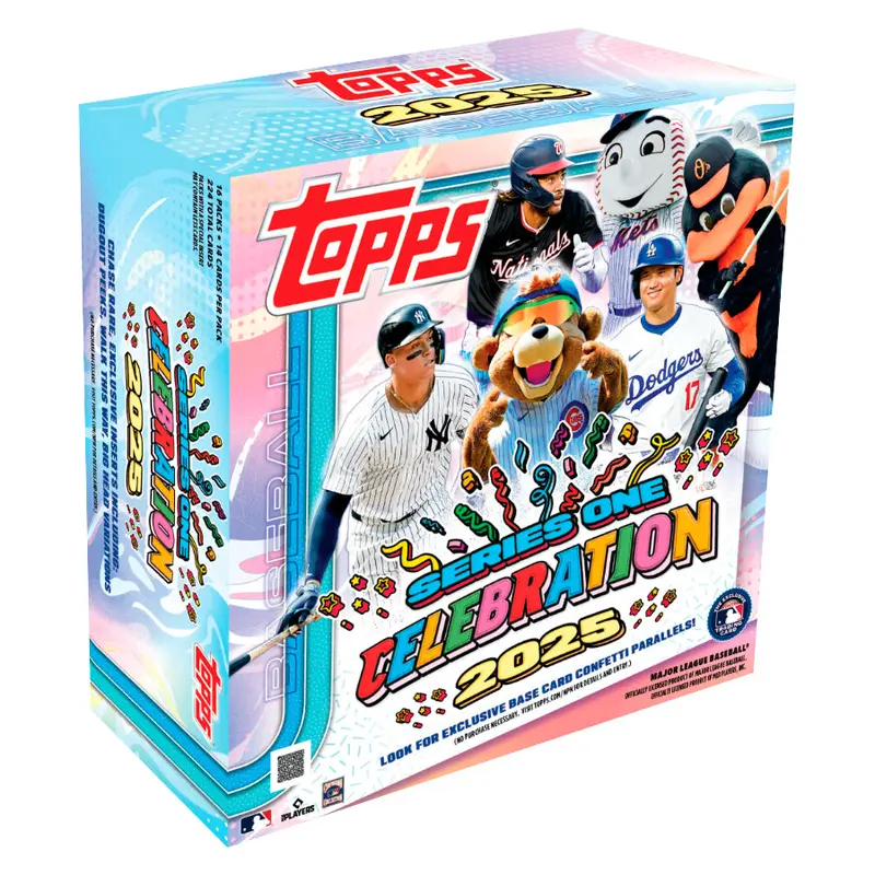 2025 Topps Baseball Series 1 Celebration - Mega Box