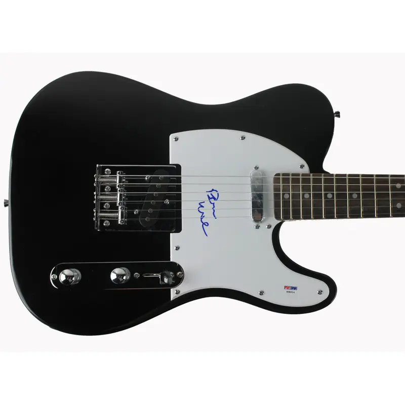Brian Wilson The Beach Boys Authentic Signed Black Electric Guitar PSA #S38214