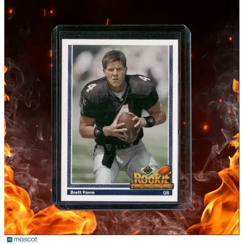 1991 Upper Deck Rookie Force Brett Favre Rookie #647