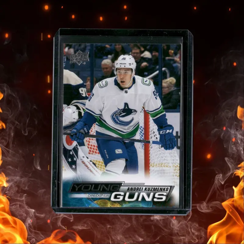 2022-23 Upper Deck Andrei Kuzmenko Young Guns Rookie #465