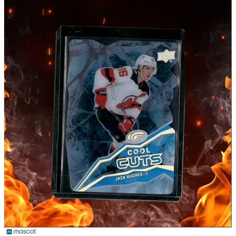 2022-23 Upper Deck Ice Jack Hughes Cool Cuts - Stars #CC-19