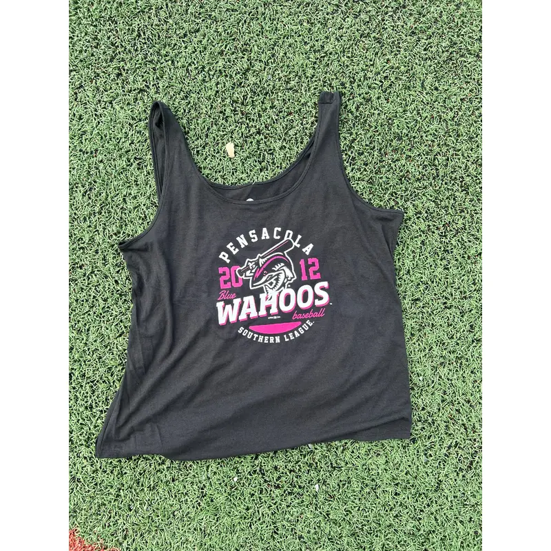 Pensacola Blue Wahoos Womens Athletic Tank Top