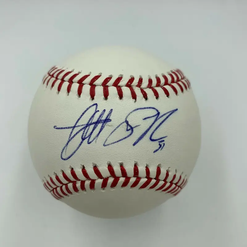 Danny Salazar Cleveland Indians Signed Official Major League Baseball PSA DNA