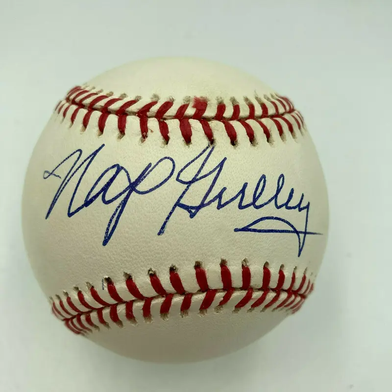 Nap Gulley Signed Official Major League Baseball Negro League Legend JSA