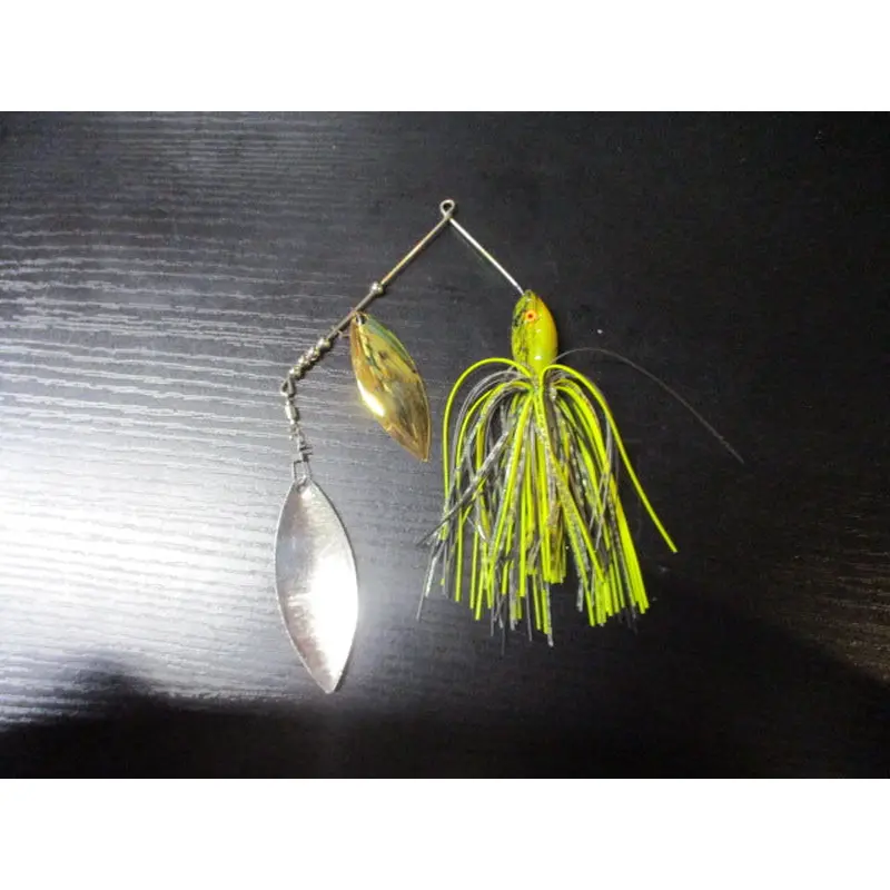 Used Gold Spinnerbait Lure