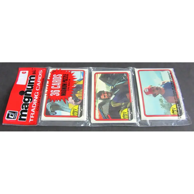 1983 Donruss Magnum P.I. Unopened Rack Pack