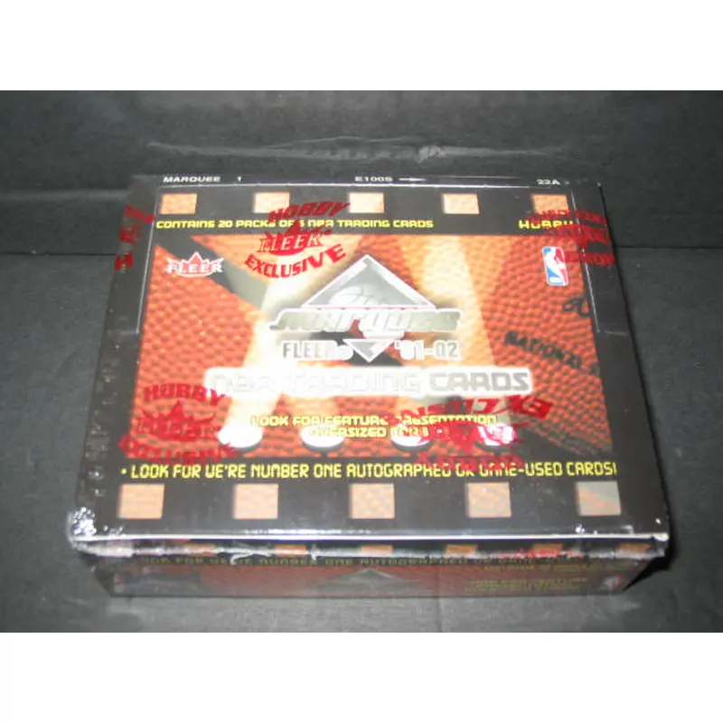 2001/02 Fleer Marquee Basketball Box