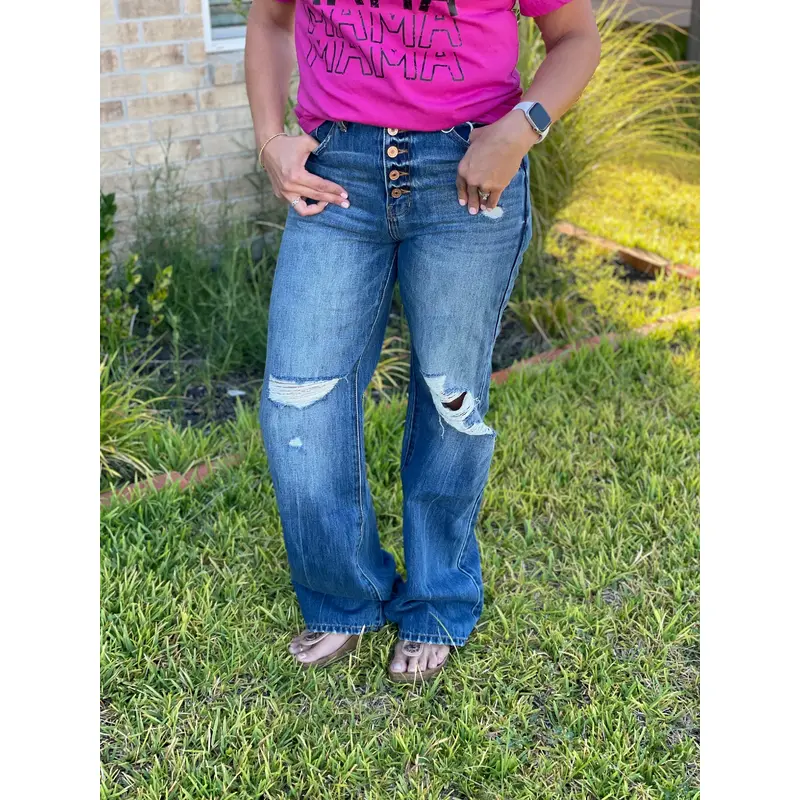 KanCan Mom Jeans